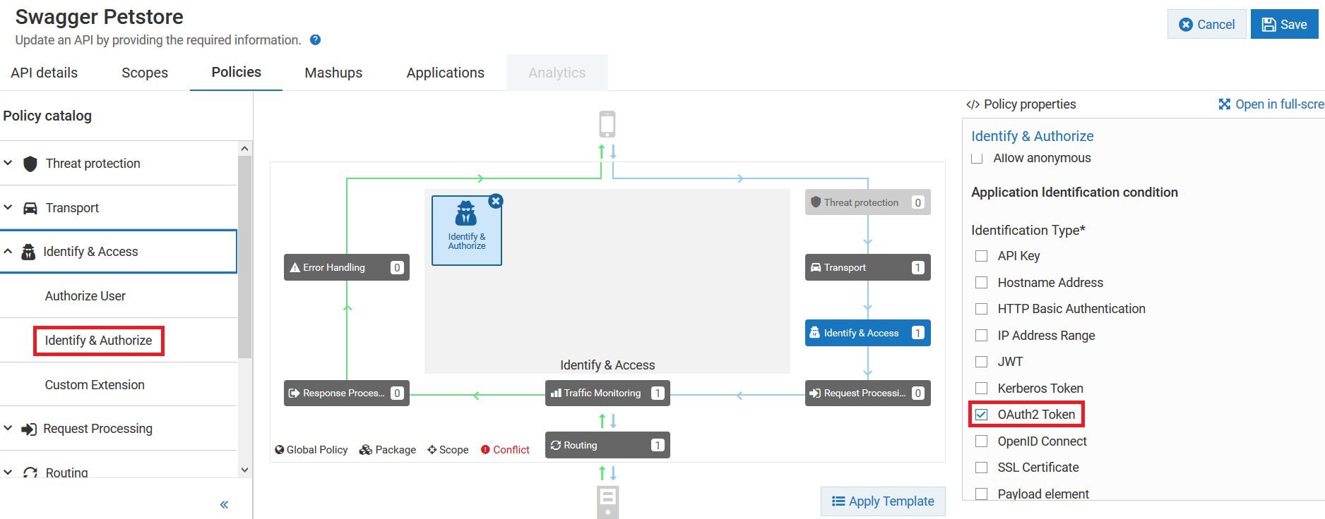 enable oauth2 token