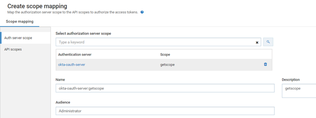 Mapping OAuth to External Server