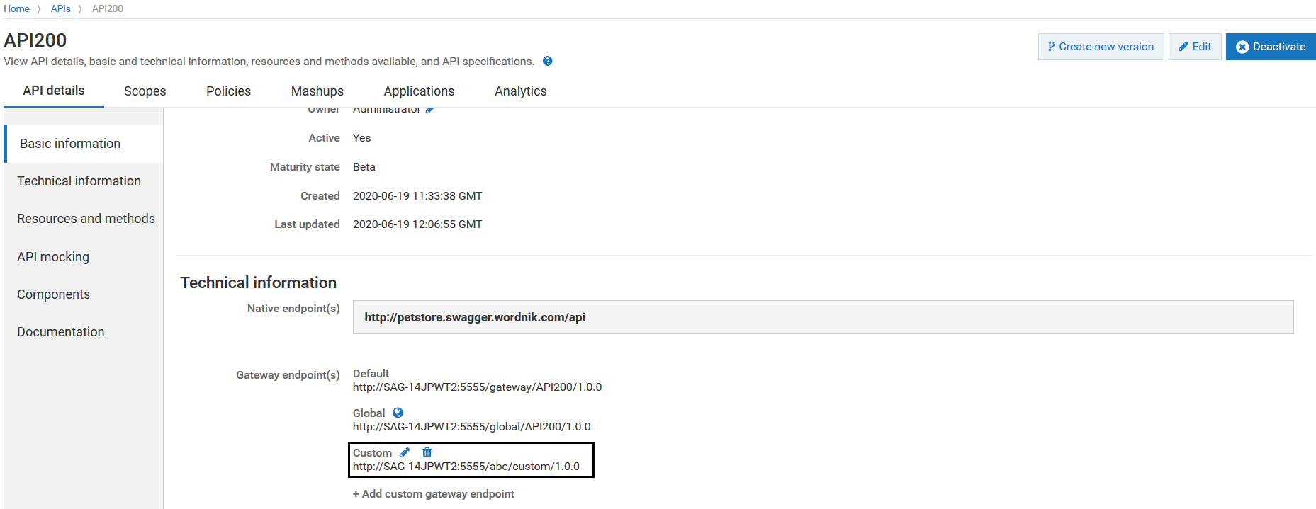 access using gateway endpoint