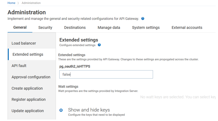 configure external port